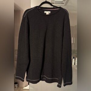 Carbon?Cobalt Men's Cohort Long Sleeve Shirt - size XL